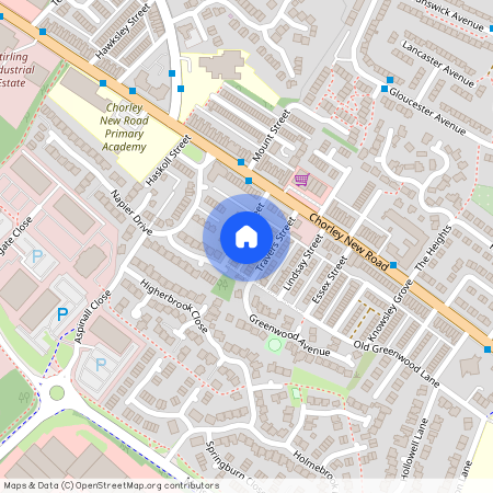 Panton Street, Horwich, Bolton, Greater Manchester, BL6