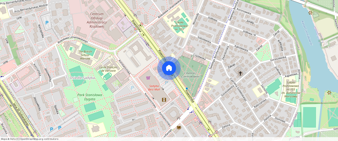 mazowieckie, Warszawa, Mokotów, Sadyba, Powsińska