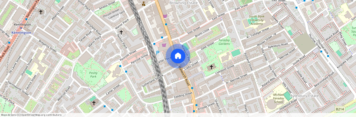 Walworth Road, Elephant and Castle, London, SE17
