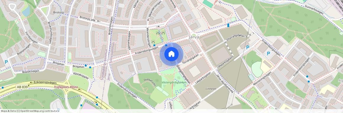 Fridensborgsvägen, Solna