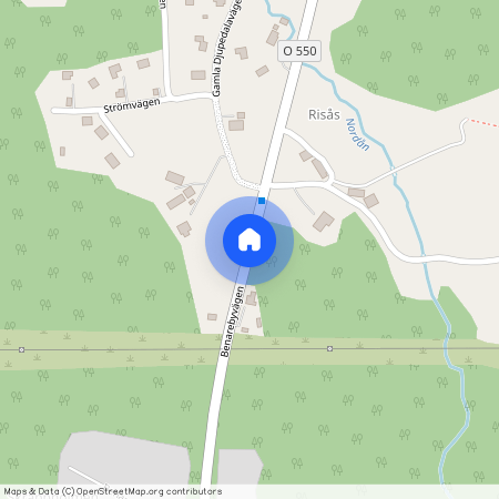 Benarebyvägen, Lindome