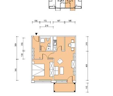 Jetzt zugreifen: praktische 2-Zimmer-Wohnung mit Balkon, Bad mit Dusche! - Foto 3