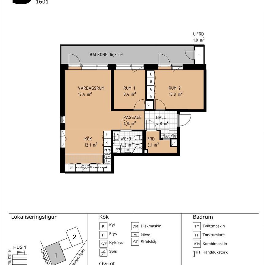 Kopparbergsvägen 37 A, 72214, VÄSTERÅS - Foto 1