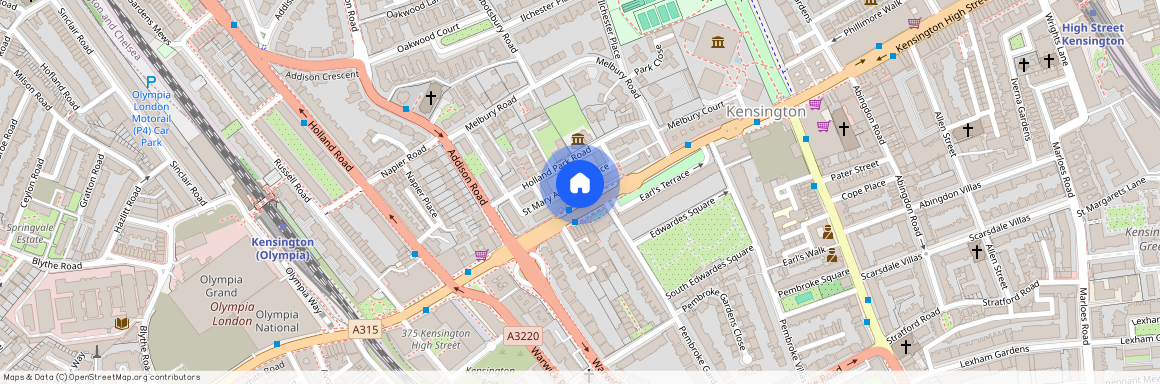 St. Mary Abbots Terrace, London, W14