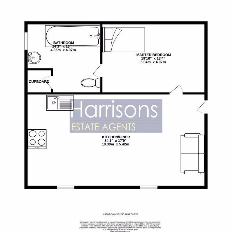 1 bedroom apartment to rent - Photo 1