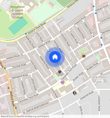 Clarendon Park, LE2 1WJ, Leicester