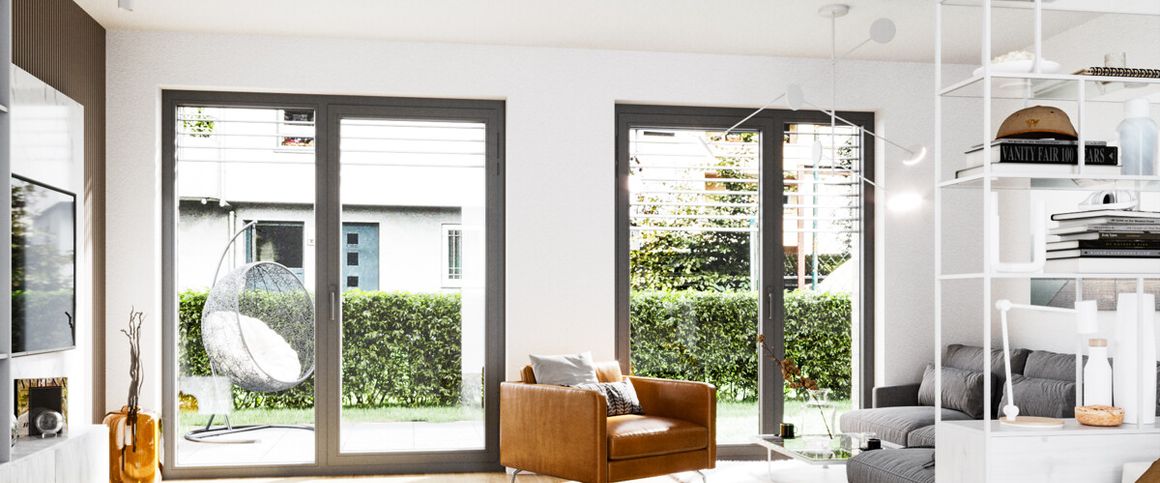 *ERSTBEZUG* Traumhafte 2-Zimmer Wohnung mit eigenem Gartenanteil direkt in Flussnähe sucht Sie! - Foto 1