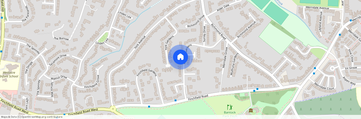 Bantock Gardens, Finchfield, Wolverhampton