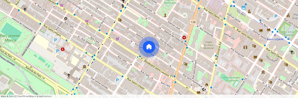 302 -, 3581, Rue Saint-Dominique, QC, H2X 2X5, Montréal