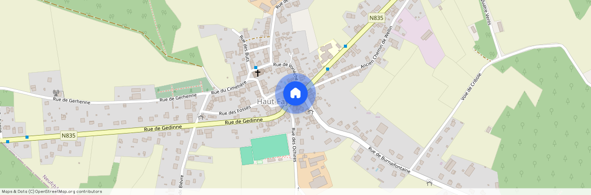 Rue de Wellin, 1, 6929, Haut-Fays