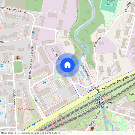 ul. Jacka Kuronia, Osiedle Nad Jeziorem Długim, Olsztyn, warmińsko-mazurskie