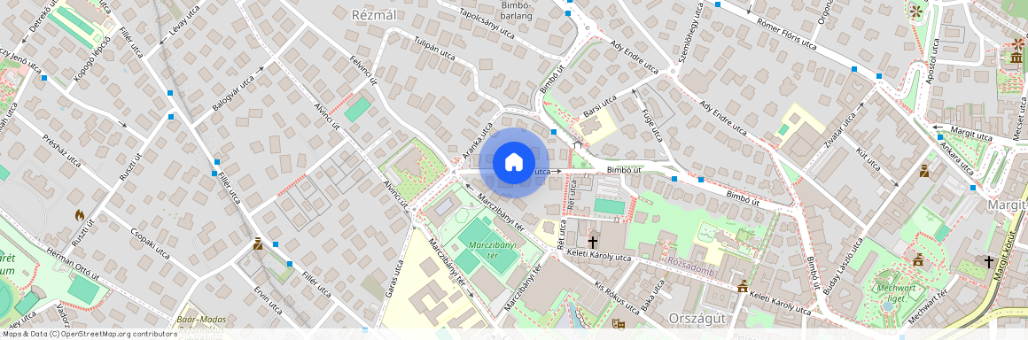 Budapest II. Kerület - Rózsadomb Ribáry utca