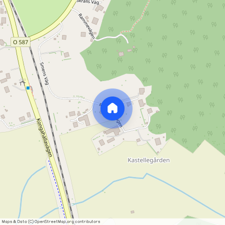 Rävekullevägen, Säve