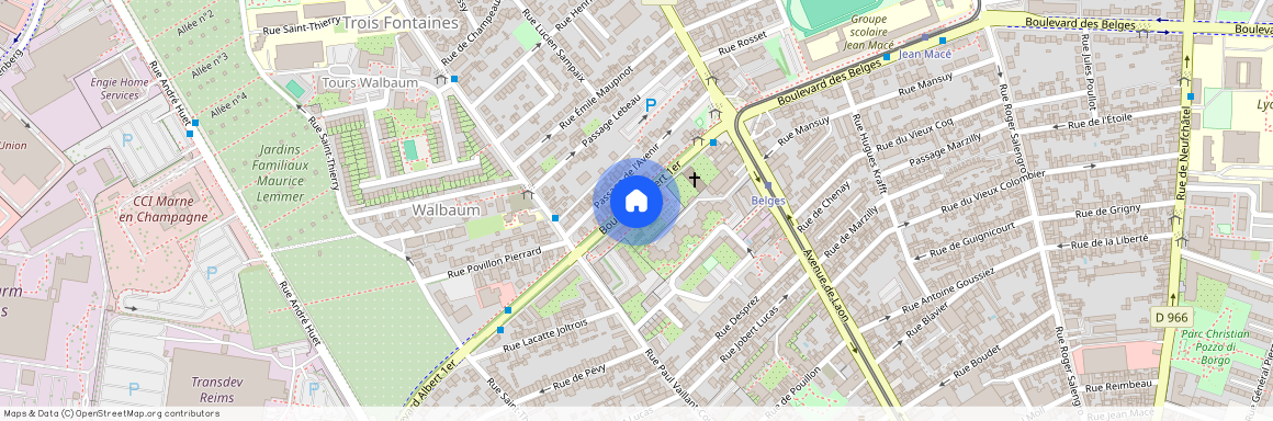 166 BD. ALBERT 1ER, 51100, Reims