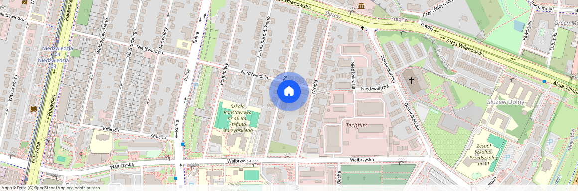 ul. Studencka, Służew, Mokotów, Warszawa, mazowieckie