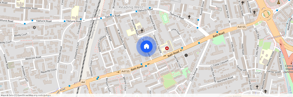 Downshire Square, Reading