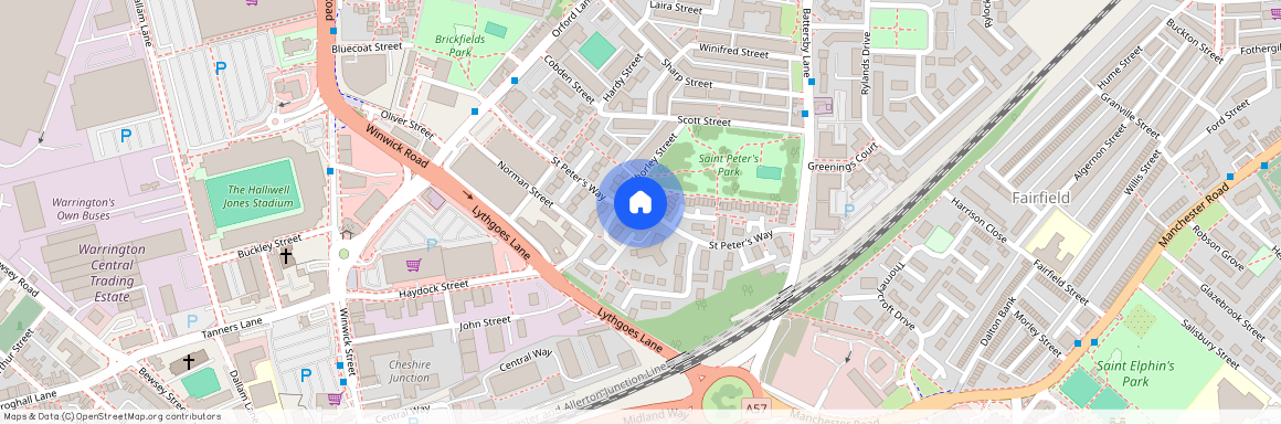 St. Peters Way, Warrington, Cheshire, WA2