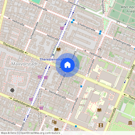 Theresienstraße 114, 80333 München - Maxvorstadt