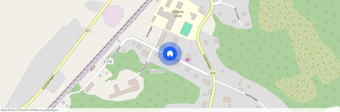 Stationsvägen, Kälarne