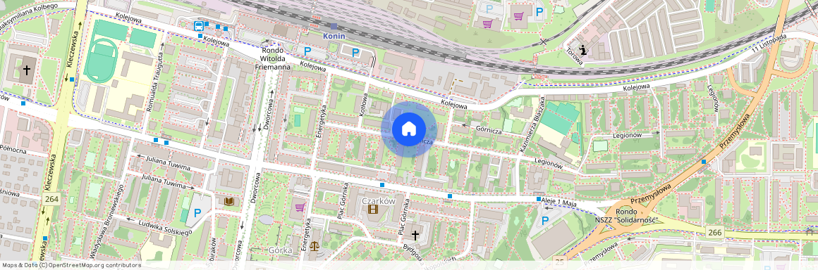 ul. Górnicza, Konin, wielkopolskie