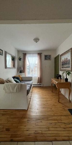 Chaleureux 4 ½ semi-meublé, Saint-Sauveur, Centre-ville de Québec, nc.-né - Photo 1