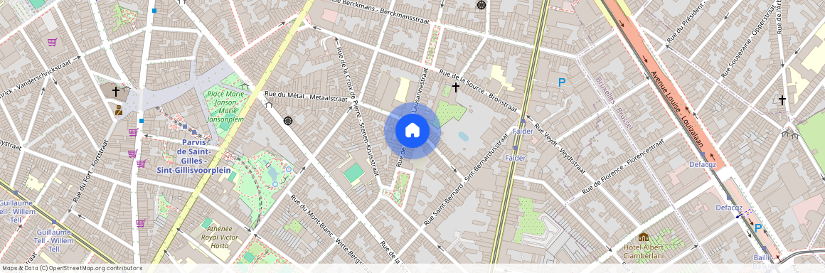 Rue de Lausanne, 28, 1060, Saint-Gilles