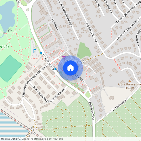 ul. Dwudziestolecia, Cieplice Śląskie-Zdrój, Jelenia Góra, dolnośląskie