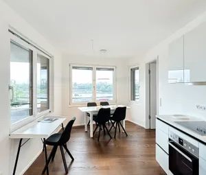 Möbliertes 2 Zimmer-Apartment mit freiem Blick auf die Neue Donau | DC Residential - Photo 2
