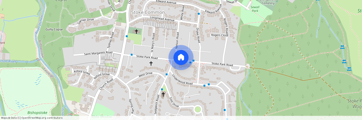 Stoke Park Road, Bishopstoke SO50