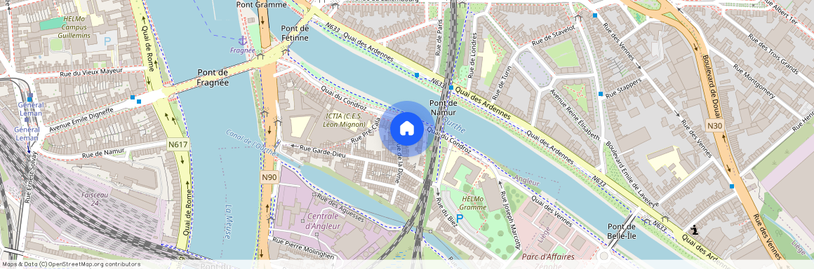 Quai du Condroz 21, 4000 Liège (Bon état)