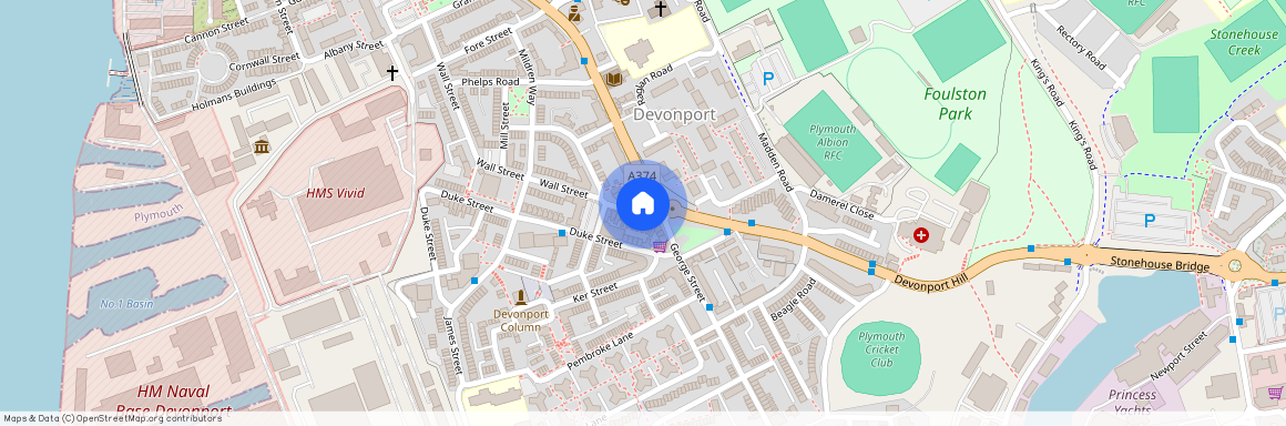 Cumberland Street, Plymouth, PL1