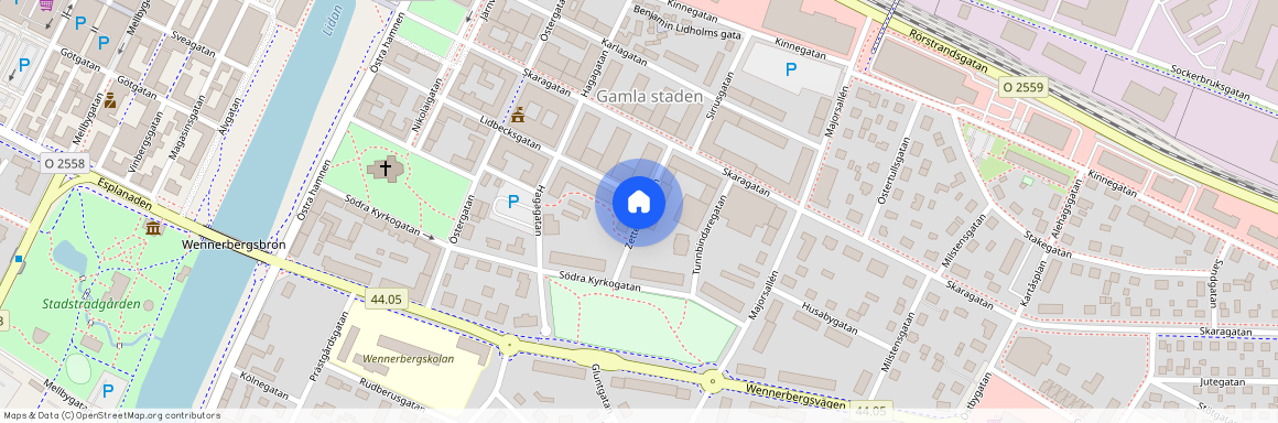 Zettervallsgatan, Lidköping