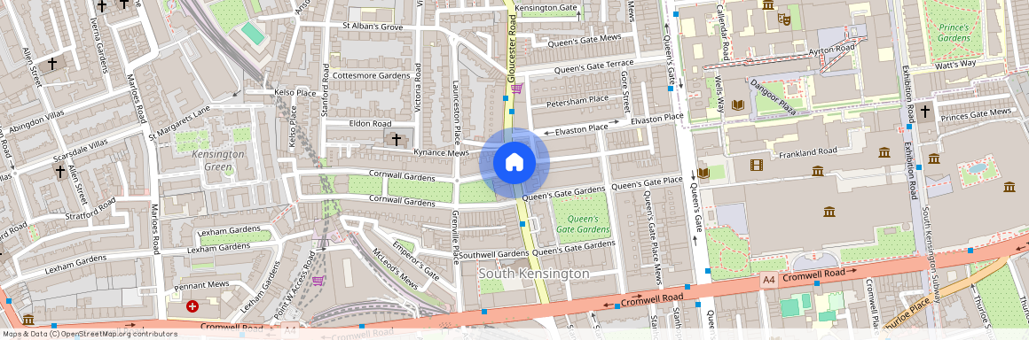 Cornwall Gardens, Gloucester Road, SW7