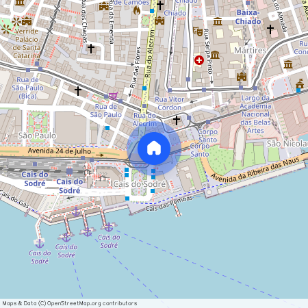 24 Cais do Sodré, Lisboa, Lisbon 1200