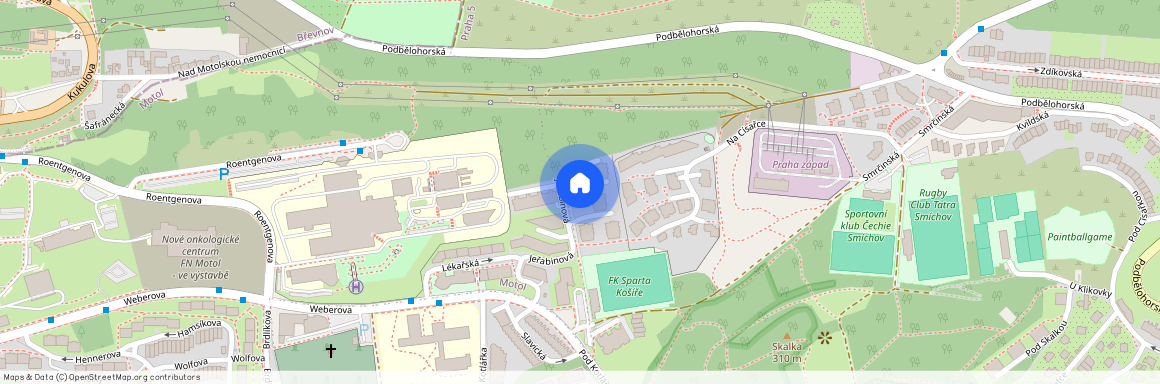 Jeřabinová, Praha 5 - Smíchov