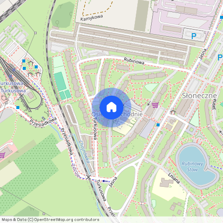 ul. Rubinowa, Słoneczne, Prawobrzeże, Szczecin, zachodniopomorskie