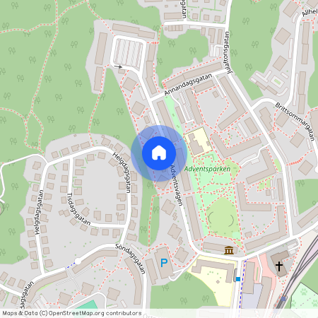 Norra Kortedala, Göteborg, Västra Götaland, Adventsvägen 12