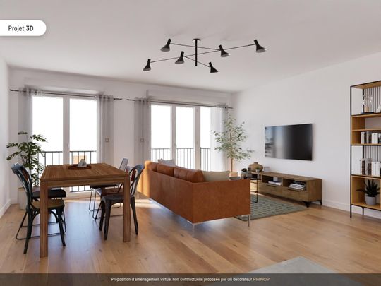 location Appartement T3 DE 62.73m² À COURBEVOIE - Photo 1