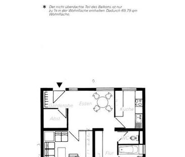 2,5 Zimmer Wohnung - Foto 1