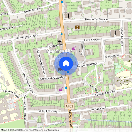Morningside Road, Edinburgh, Midlothian