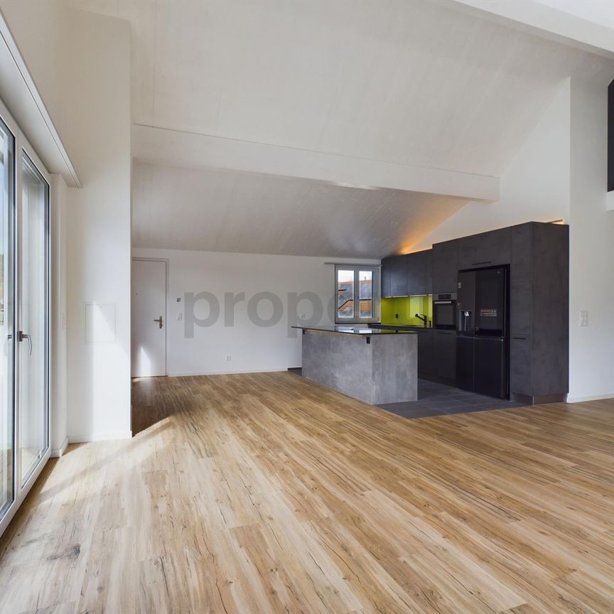 Dachterrasse, Smart Home & viel Platz: Aussergewöhnliche Dachwohnun... - Photo 1