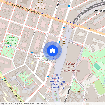 Place du Luxembourg, 7, 1EAR, 1050, Ixelles