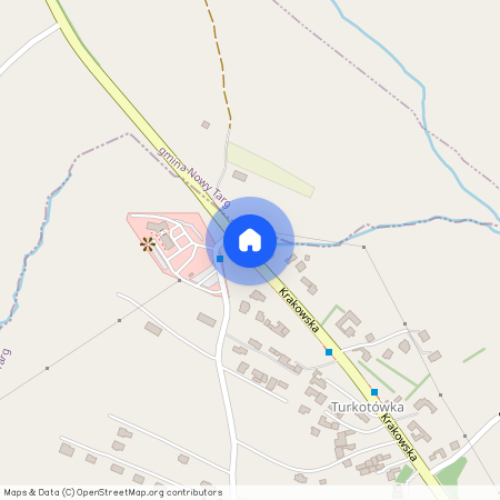 ul. Krakowska, Nowy Targ, nowotarski, małopolskie