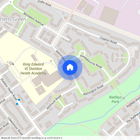 Admington Road, Birmingham, B33