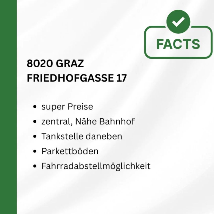 Entdecken Sie exklusive Mietwohnungen im Herz von Graz: Ihr neues Zuhause in der Friedhofgasse! - Photo 1