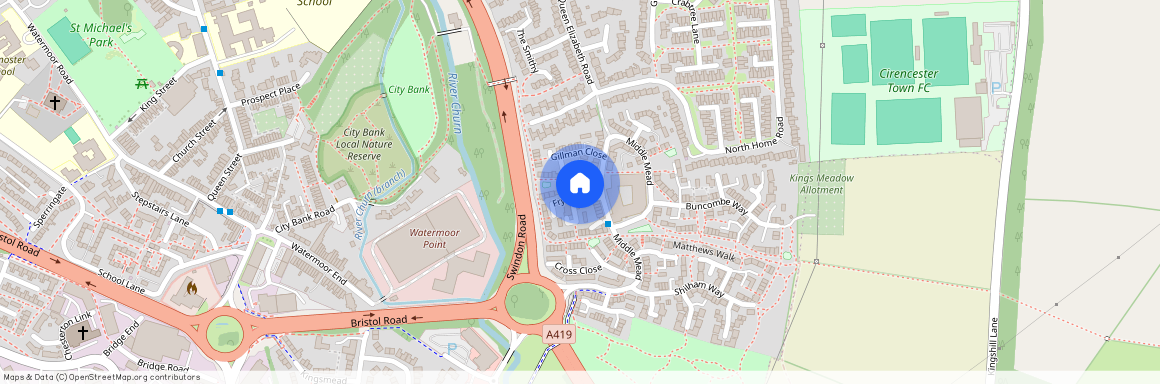 Fry Close, Cirencester, Rs, GL7