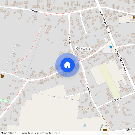 ul. Brzezińska, Błeszno, Częstochowa, śląskie