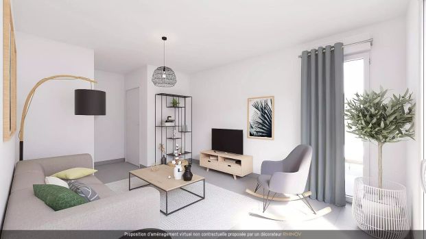 location Appartement T3 DE 62.1m² À VILLEURBANNE - Photo 1