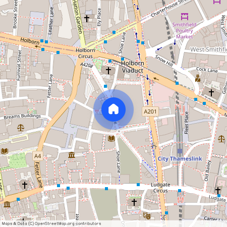 Shoe Lane, London, EC4A