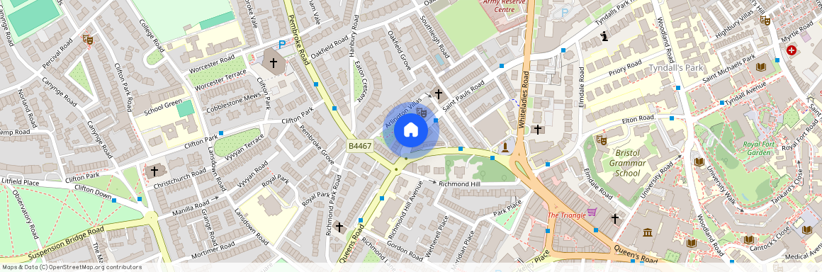 St. Pauls Road, Clifton, Bristol, Somerset, BS8